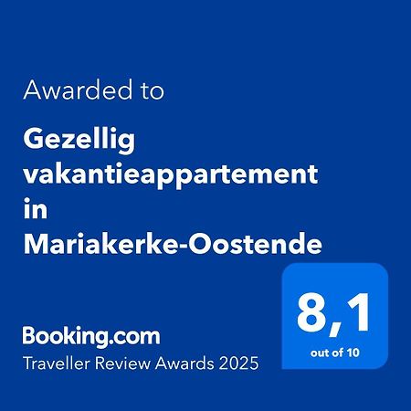 Gezellig Vakantieappartement In Mariakerke-Oostende Exterior photo